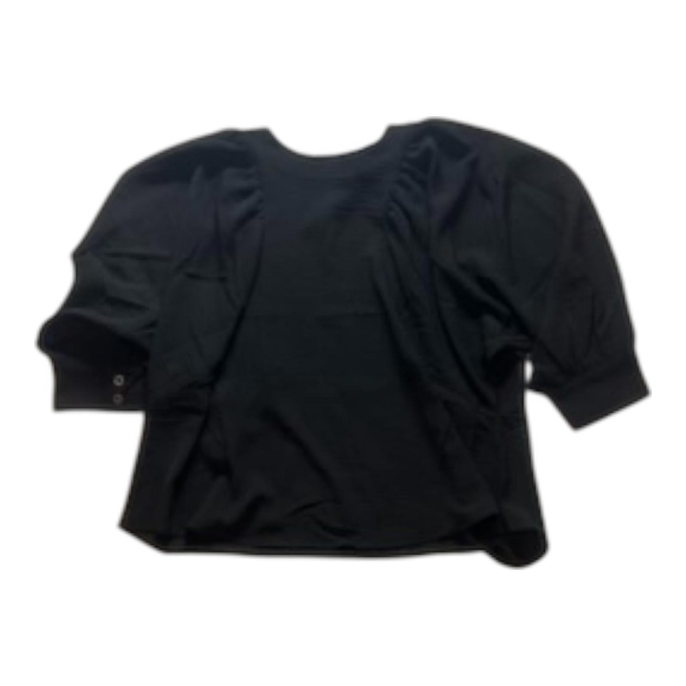 NWT Rain Black Contemporary Cut Top Size Medium